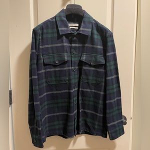 Mango Man NWOT Checked Flannel Shirt